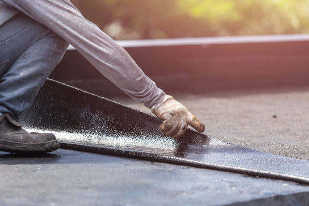 Professional Basement Waterproofing technician working in Pittsboro, IN